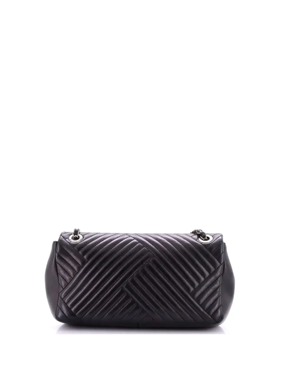 Chanel Cc Crossing Flap Bag Chevron #242416C42B